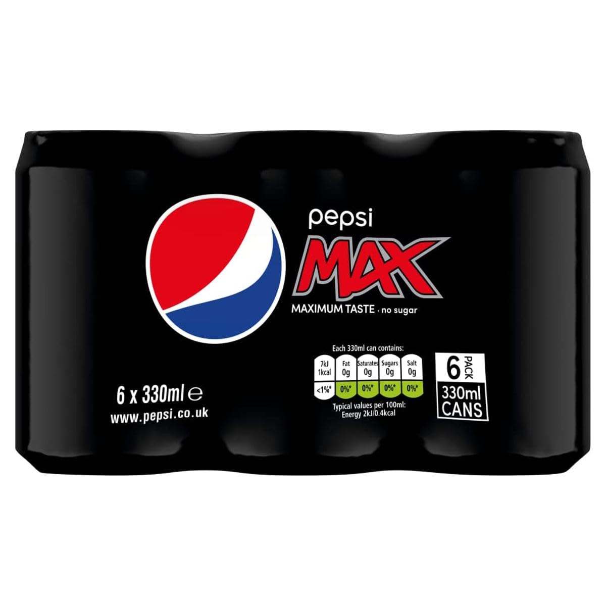 ヘリマス　6袋 Pepsi Max, 330ml (6 Pack) : Amazon.co.uk: Grocery